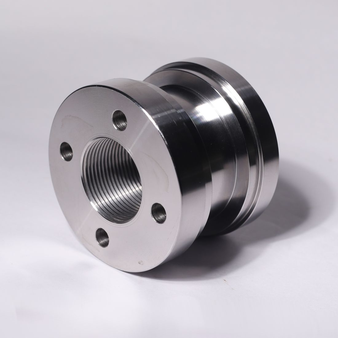 Flanged end cap