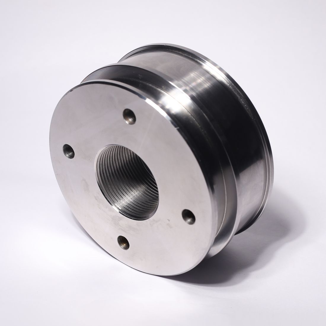 Flanged end cap