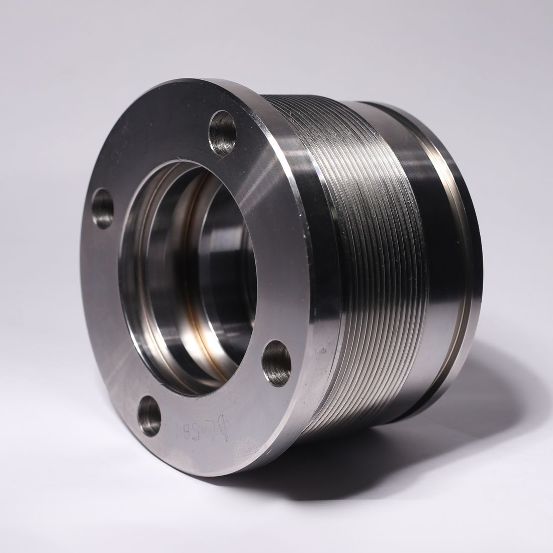 Flanged end cap